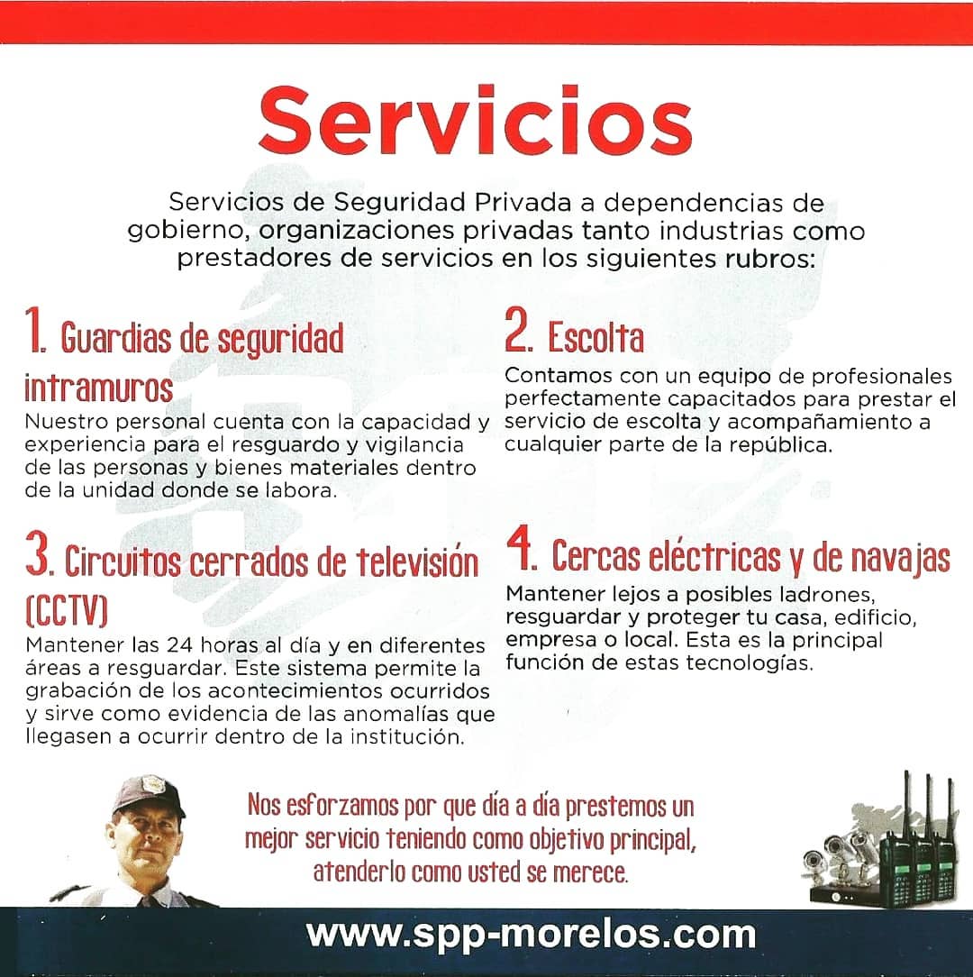 Listado servicios